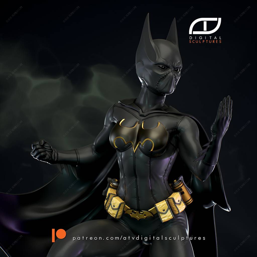 P站图纸印象馆 ATV DC漫画 蝙蝠少女 ATV DC漫画 蝙蝠少女