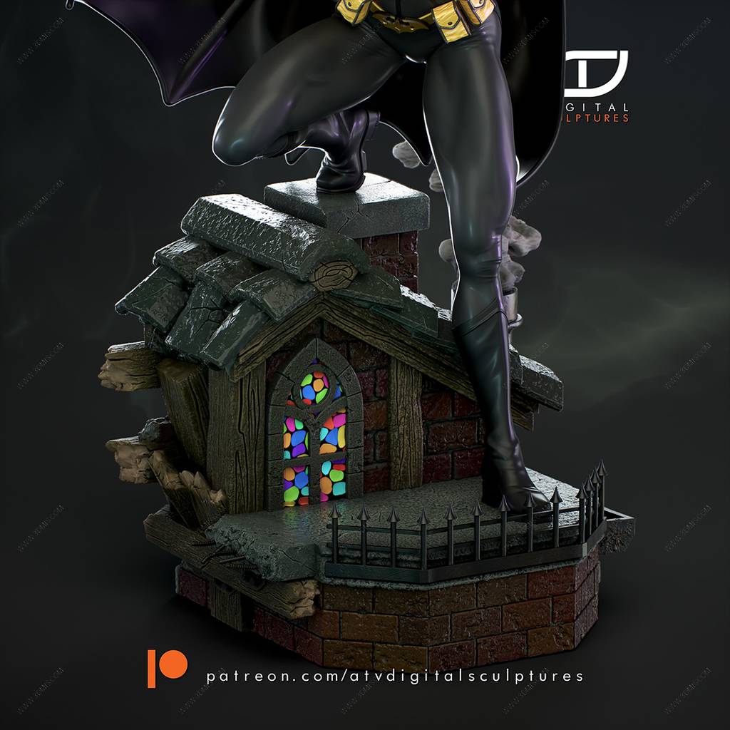 P站图纸印象馆 ATV DC漫画 蝙蝠少女 ATV DC漫画 蝙蝠少女