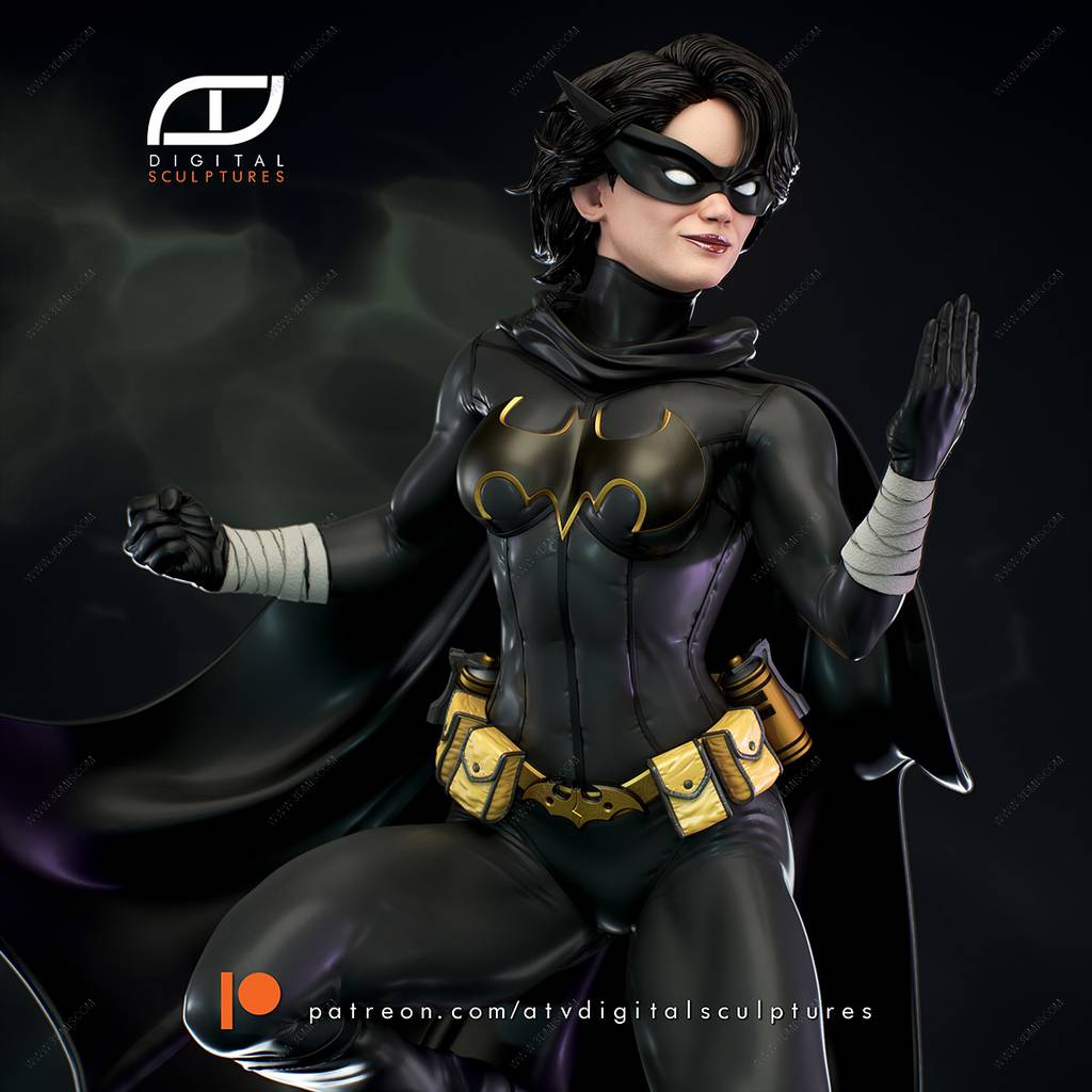 P站图纸印象馆 ATV DC漫画 蝙蝠少女 ATV DC漫画 蝙蝠少女