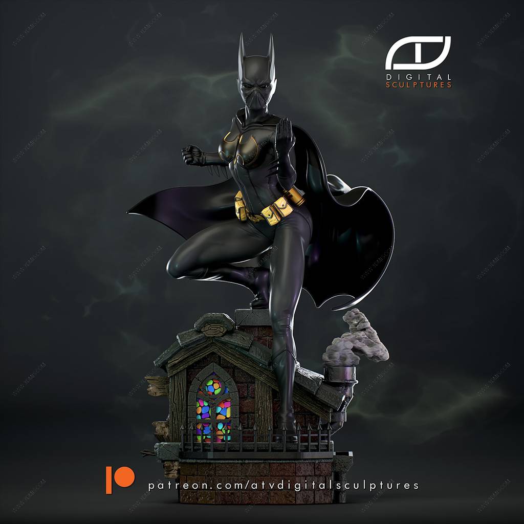 P站图纸印象馆 ATV DC漫画 蝙蝠少女 ATV DC漫画 蝙蝠少女