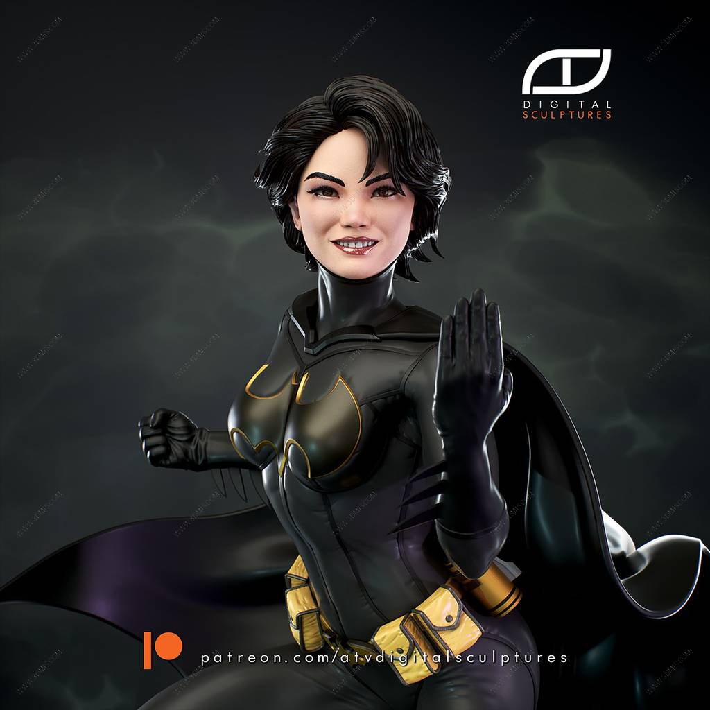 P站图纸印象馆 ATV DC漫画 蝙蝠少女 ATV DC漫画 蝙蝠少女