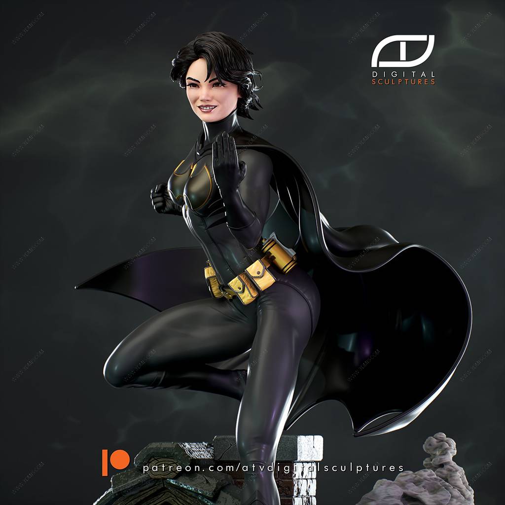 P站图纸印象馆 ATV DC漫画 蝙蝠少女 ATV DC漫画 蝙蝠少女