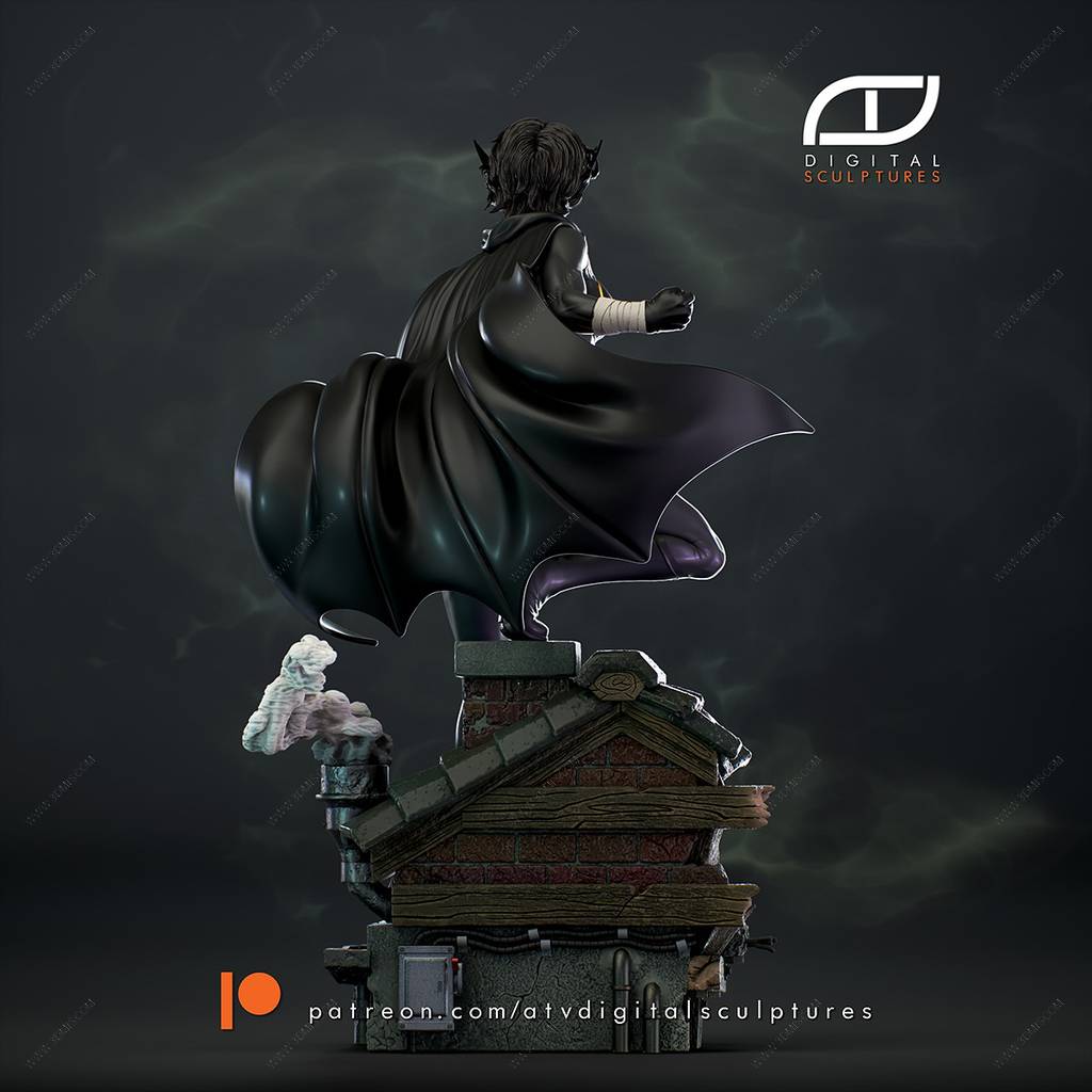 P站图纸印象馆 ATV DC漫画 蝙蝠少女 ATV DC漫画 蝙蝠少女