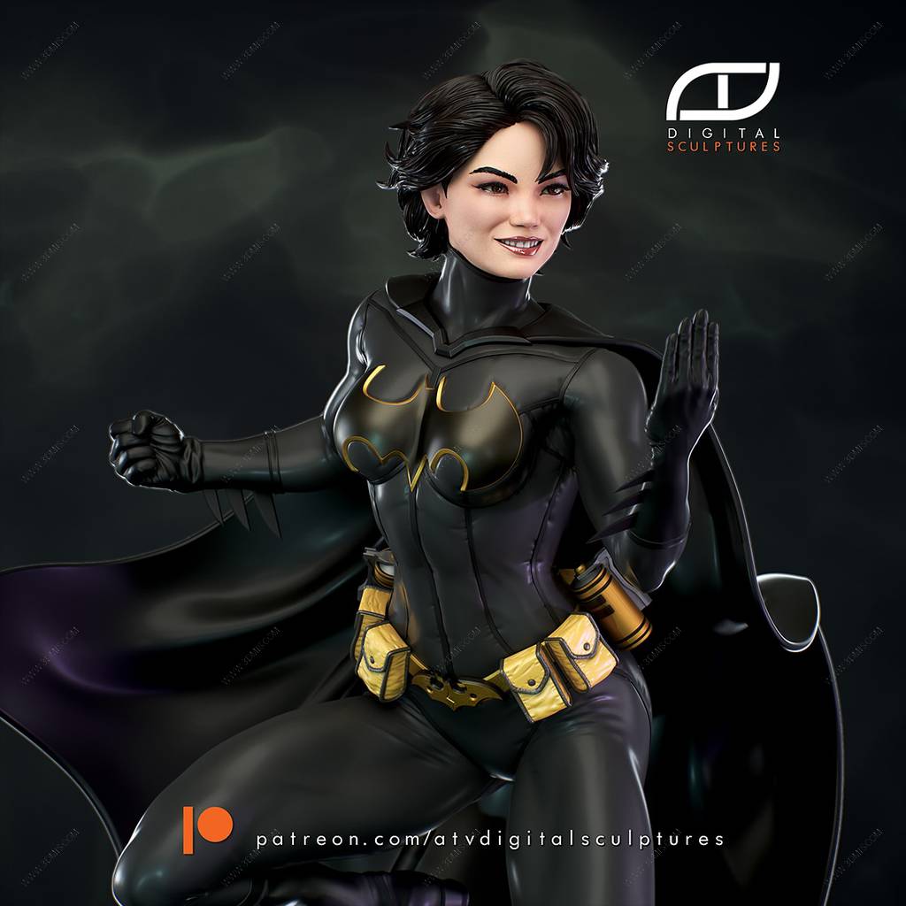 P站图纸印象馆 ATV DC漫画 蝙蝠少女 ATV DC漫画 蝙蝠少女