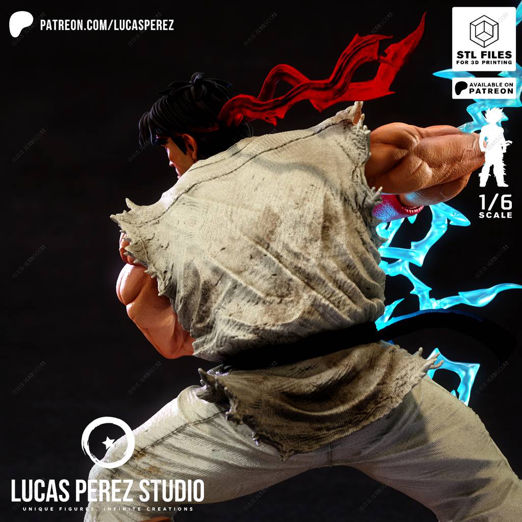 P站图纸印象馆 Lucas Perez 街头霸王 隆 Lucas Perez 街头霸王 隆