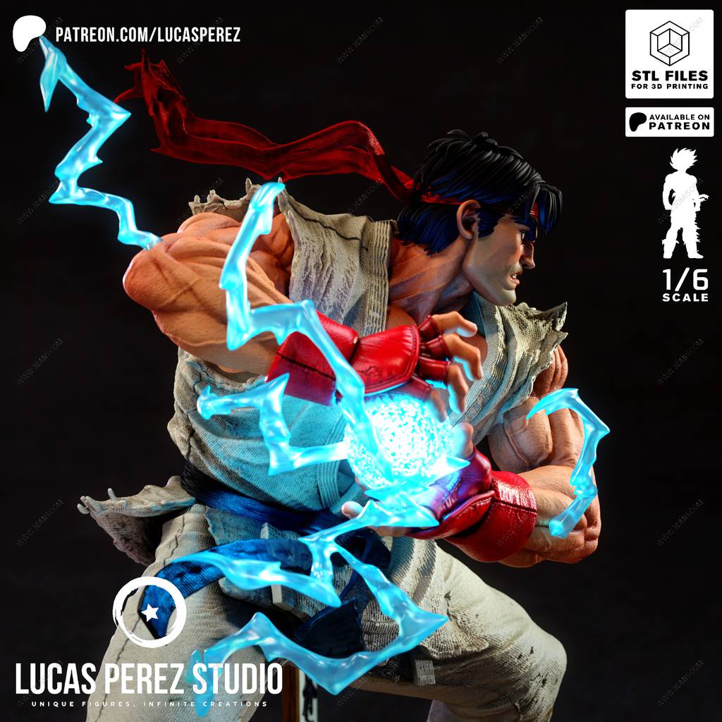 P站图纸印象馆 Lucas Perez 街头霸王 隆 Lucas Perez 街头霸王 隆