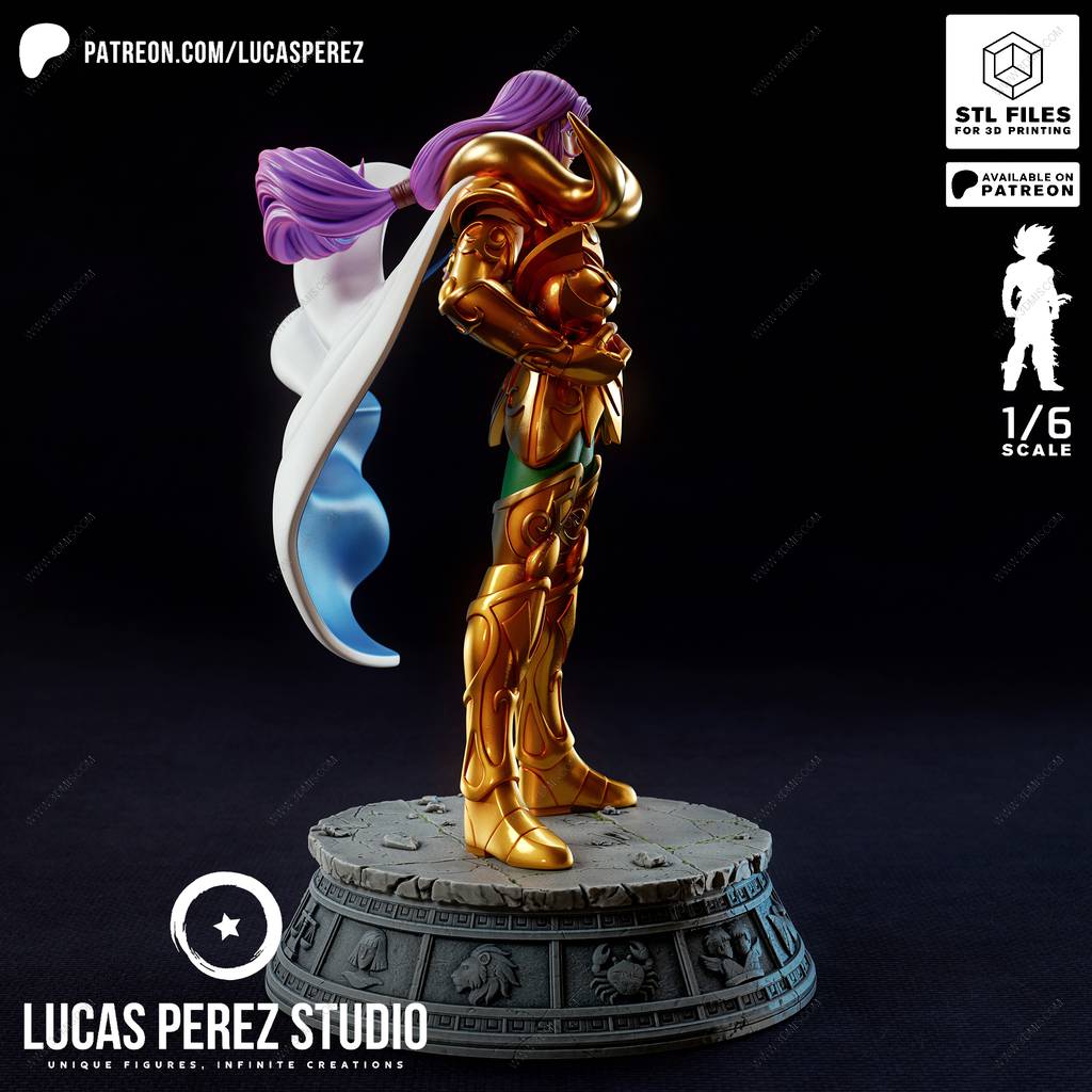 P站图纸印象馆 Lucas Perez 圣斗士星矢 白羊座穆先生 Lucas Perez 圣斗士星矢 白羊座穆先生