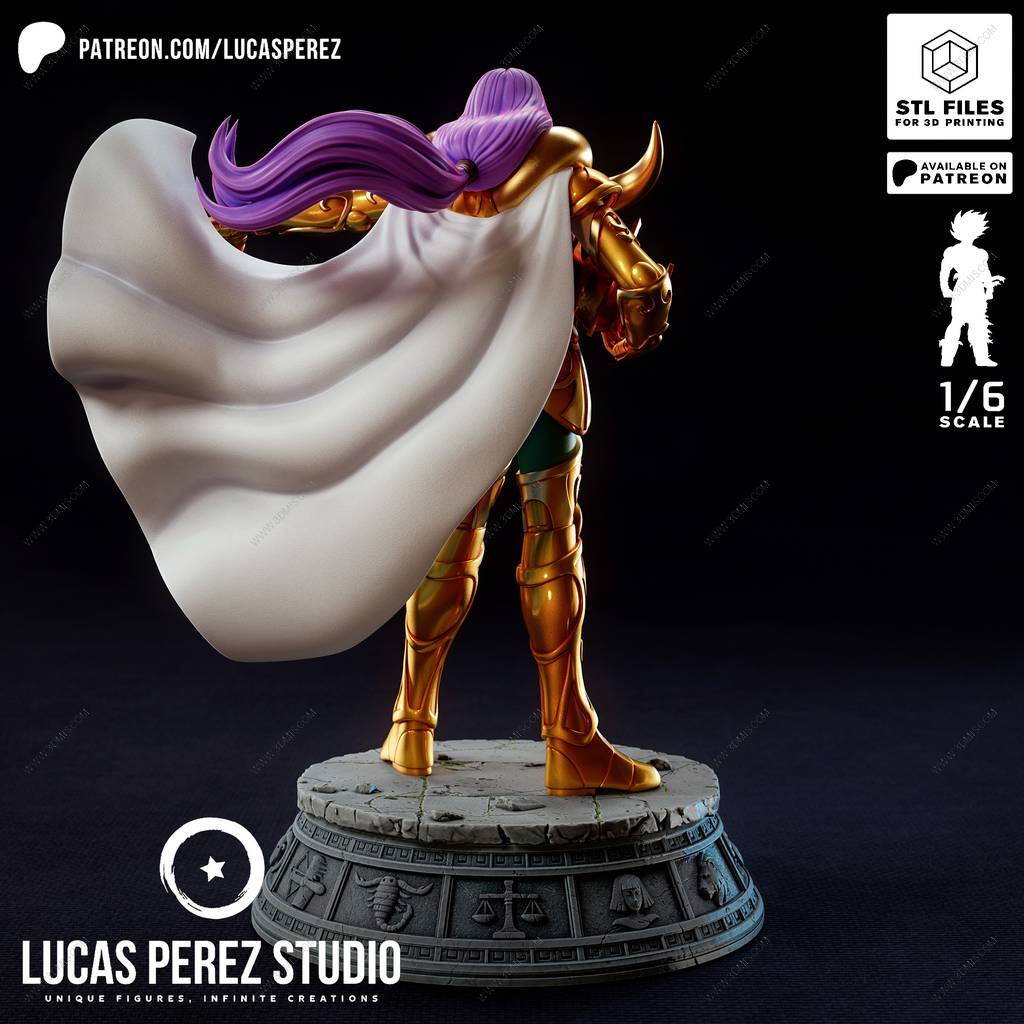 P站图纸印象馆 Lucas Perez 圣斗士星矢 白羊座穆先生 Lucas Perez 圣斗士星矢 白羊座穆先生