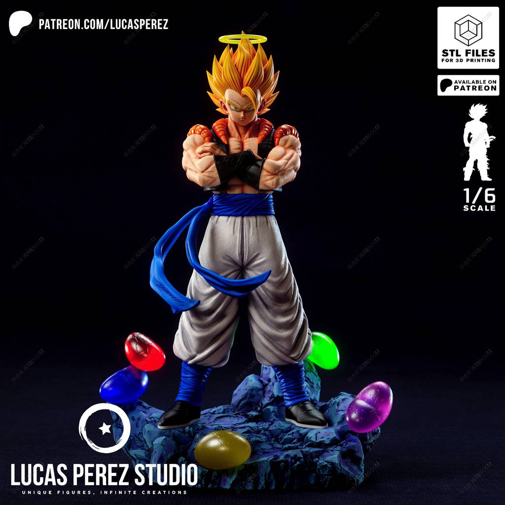 P站图纸印象馆 Lucas Perez 龙珠 悟吉塔 Lucas Perez 龙珠 悟吉塔