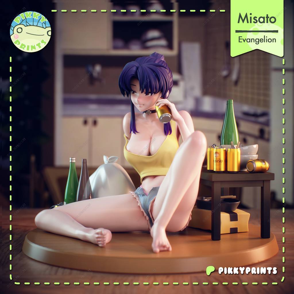 P站图纸印象馆 Pikitty 福音战士 葛城美里 Pikitty 福音战士 葛城美里