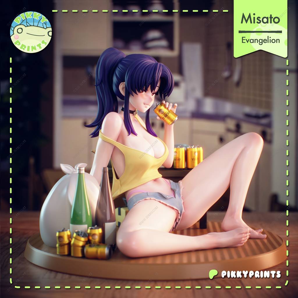 P站图纸印象馆 Pikitty 福音战士 葛城美里 Pikitty 福音战士 葛城美里