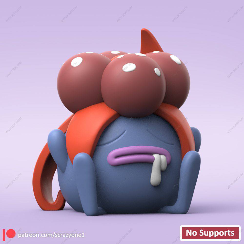 P站图纸印象馆 精灵宝可梦 臭臭花 精灵宝可梦 臭臭花