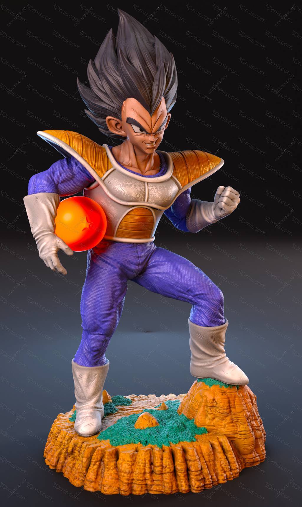 P站图纸印象馆 龙珠 贝吉塔 龙珠 贝吉塔