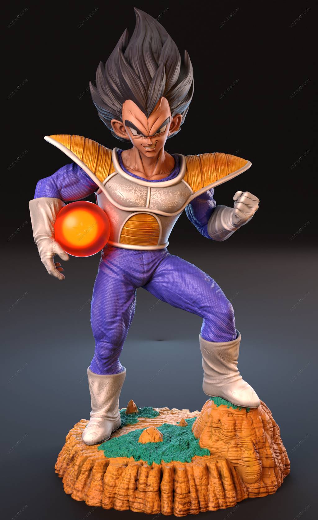 P站图纸印象馆 龙珠 贝吉塔 龙珠 贝吉塔