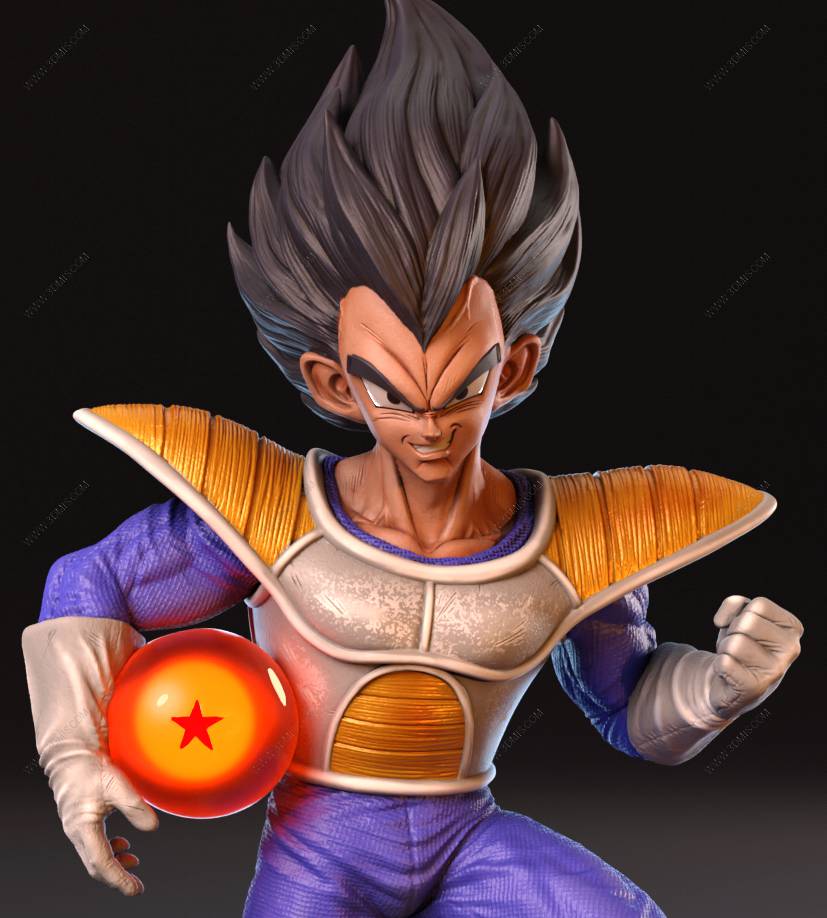 P站图纸印象馆 龙珠 贝吉塔 龙珠 贝吉塔