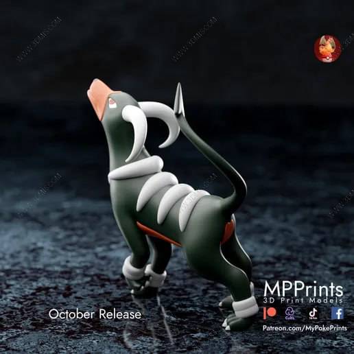 P站图纸印象馆 口袋妖怪 黑鲁加 口袋妖怪 黑鲁加