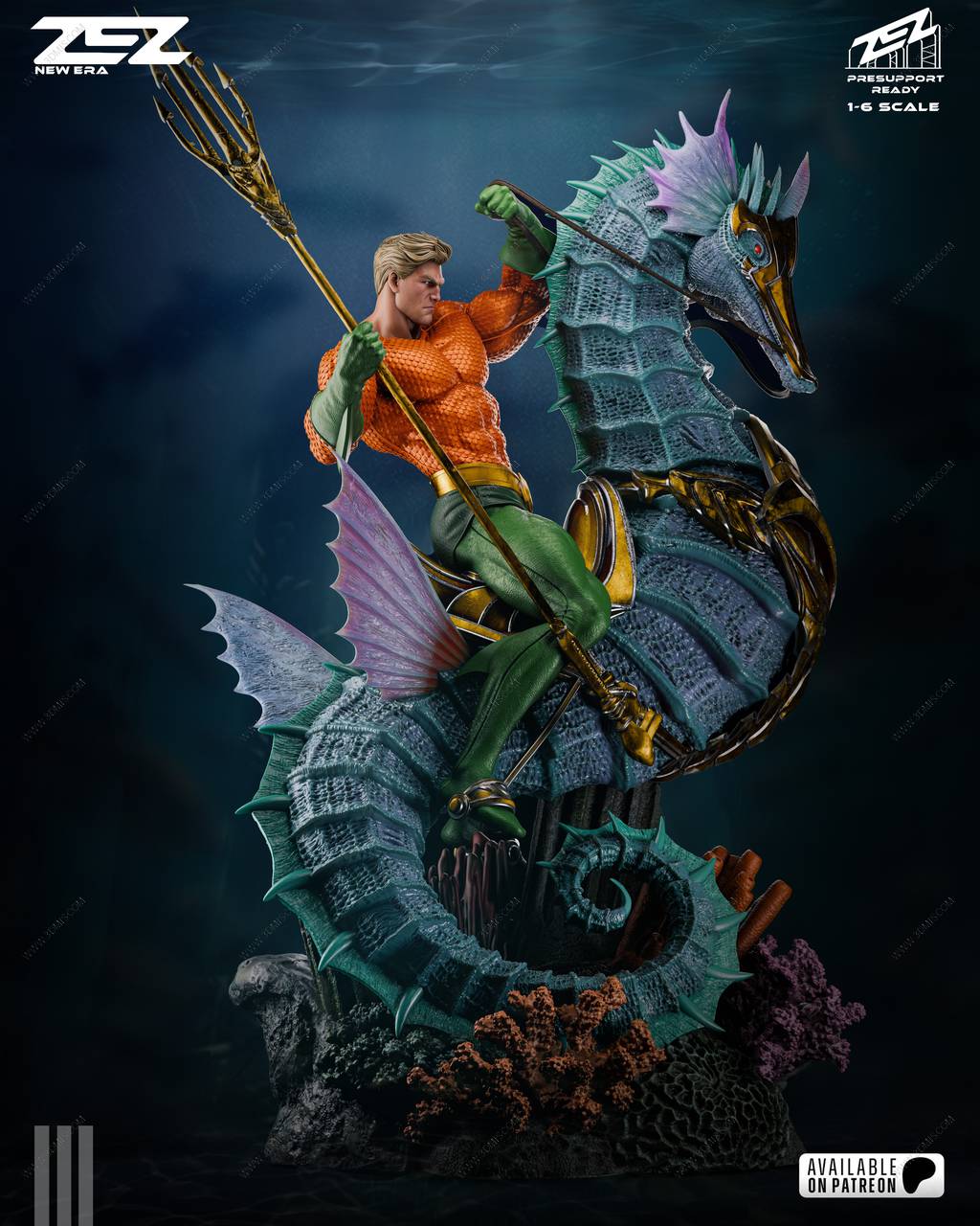 P站图纸印象馆 ZEZ STUDIOS DC漫画 海王 ZEZ STUDIOS DC漫画 海王