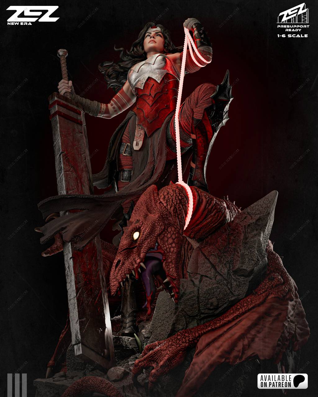 P站图纸印象馆 ZEZ STUDIOS DC漫画 神奇女侠 ZEZ STUDIOS DC漫画 神奇女侠