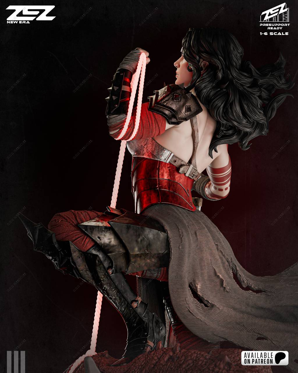 P站图纸印象馆 ZEZ STUDIOS DC漫画 神奇女侠 ZEZ STUDIOS DC漫画 神奇女侠