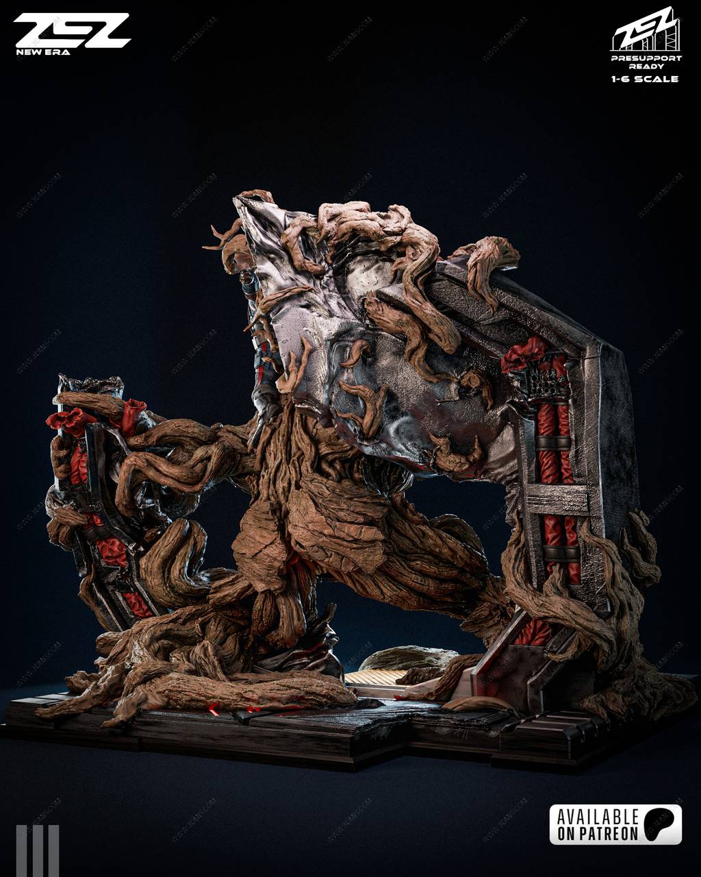 P站图纸印象馆 ZEZ STUDIOS 漫威 火箭浣熊与格鲁特 ZEZ STUDIOS 漫威 火箭浣熊与格鲁特