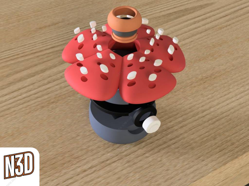 P站图纸印象馆 精灵宝可梦 霸王花 精灵宝可梦 霸王花