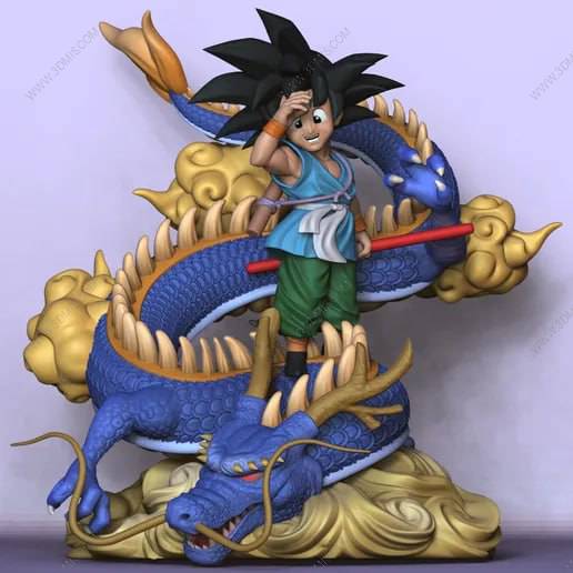 P站图纸印象馆 龙珠 悟空与神龙 龙珠 悟空与神龙