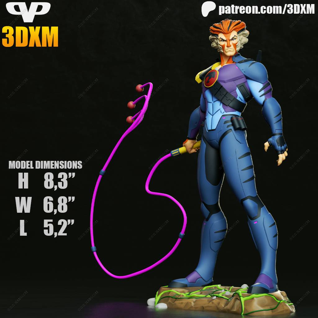 P站图纸印象馆 Chibi STL 霹雳猫 Chibi STL 霹雳猫