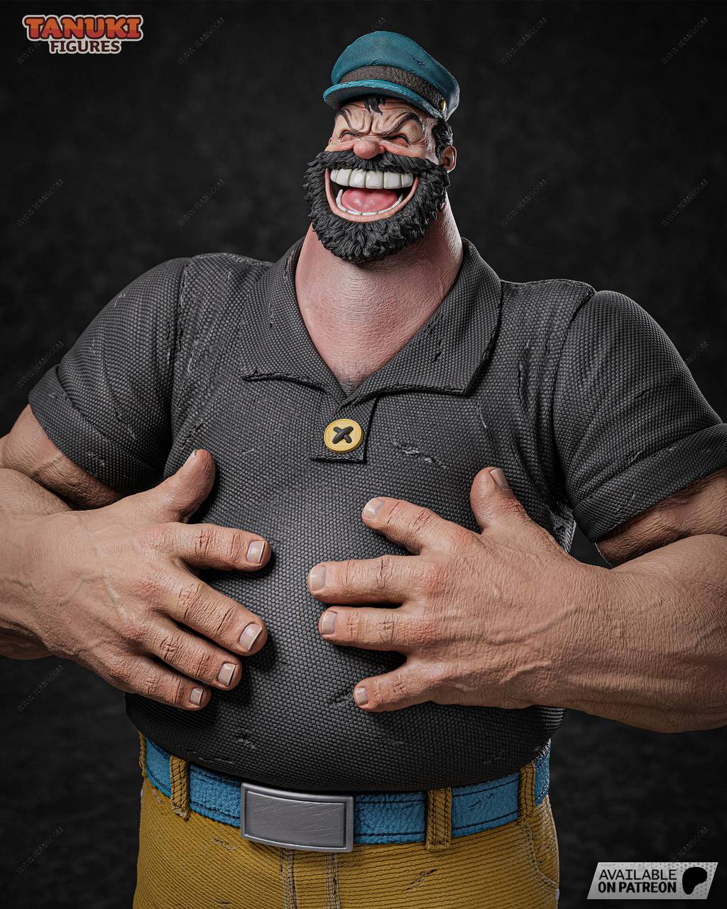 P站图纸印象馆 Tanuki Figures 大力水手 波比 Tanuki Figures 大力水手 波比