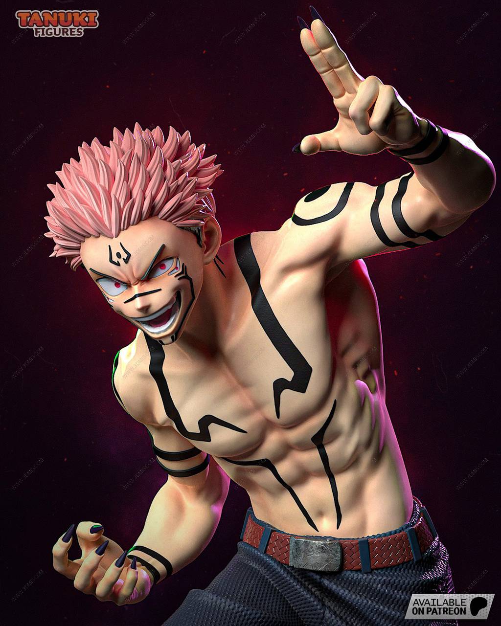 P站图纸印象馆 Tanuki Figures 咒术回战 虎杖悠仁 Tanuki Figures 咒术回战 虎杖悠仁
