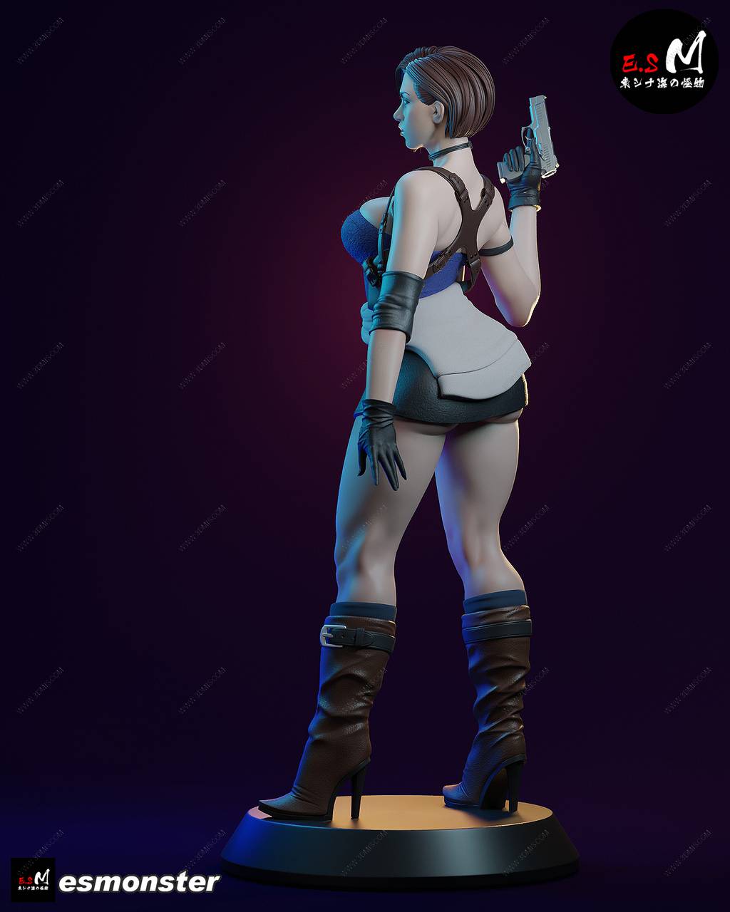 P站图纸印象馆 ESMonster 生化危机 吉尔·瓦伦蒂安 ESMonster 生化危机 吉尔·瓦伦蒂安