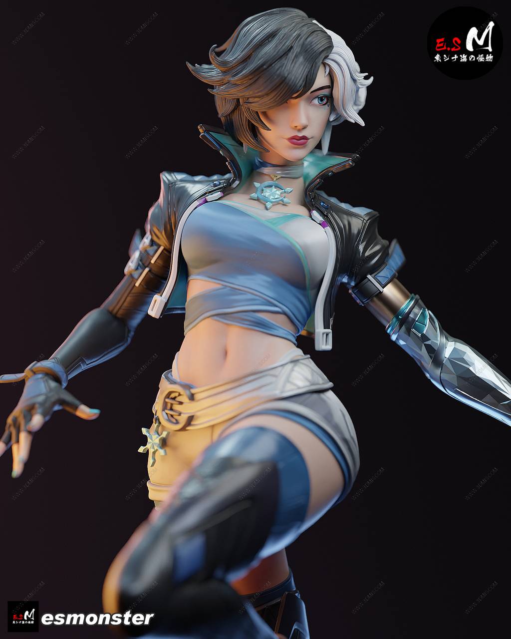 P站图纸印象馆 ESMonster 漫威 冰月花雪 ESMonster 漫威 冰月花雪