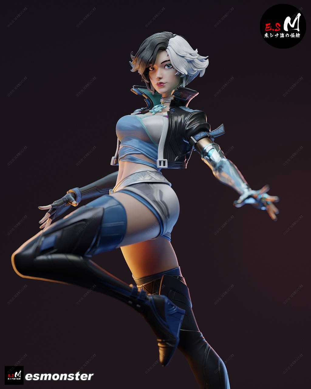 P站图纸印象馆 ESMonster 漫威 冰月花雪 ESMonster 漫威 冰月花雪