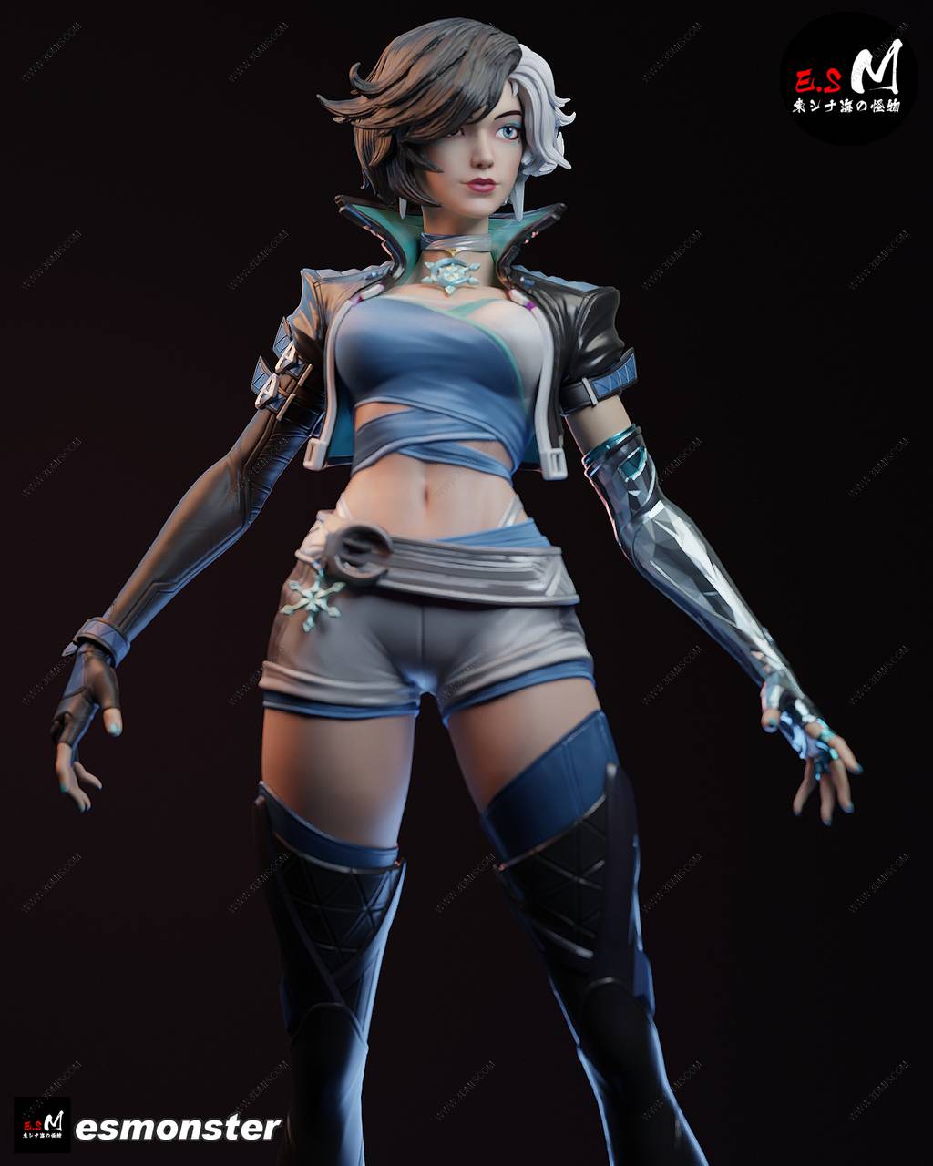 P站图纸印象馆 ESMonster 漫威 冰月花雪 ESMonster 漫威 冰月花雪