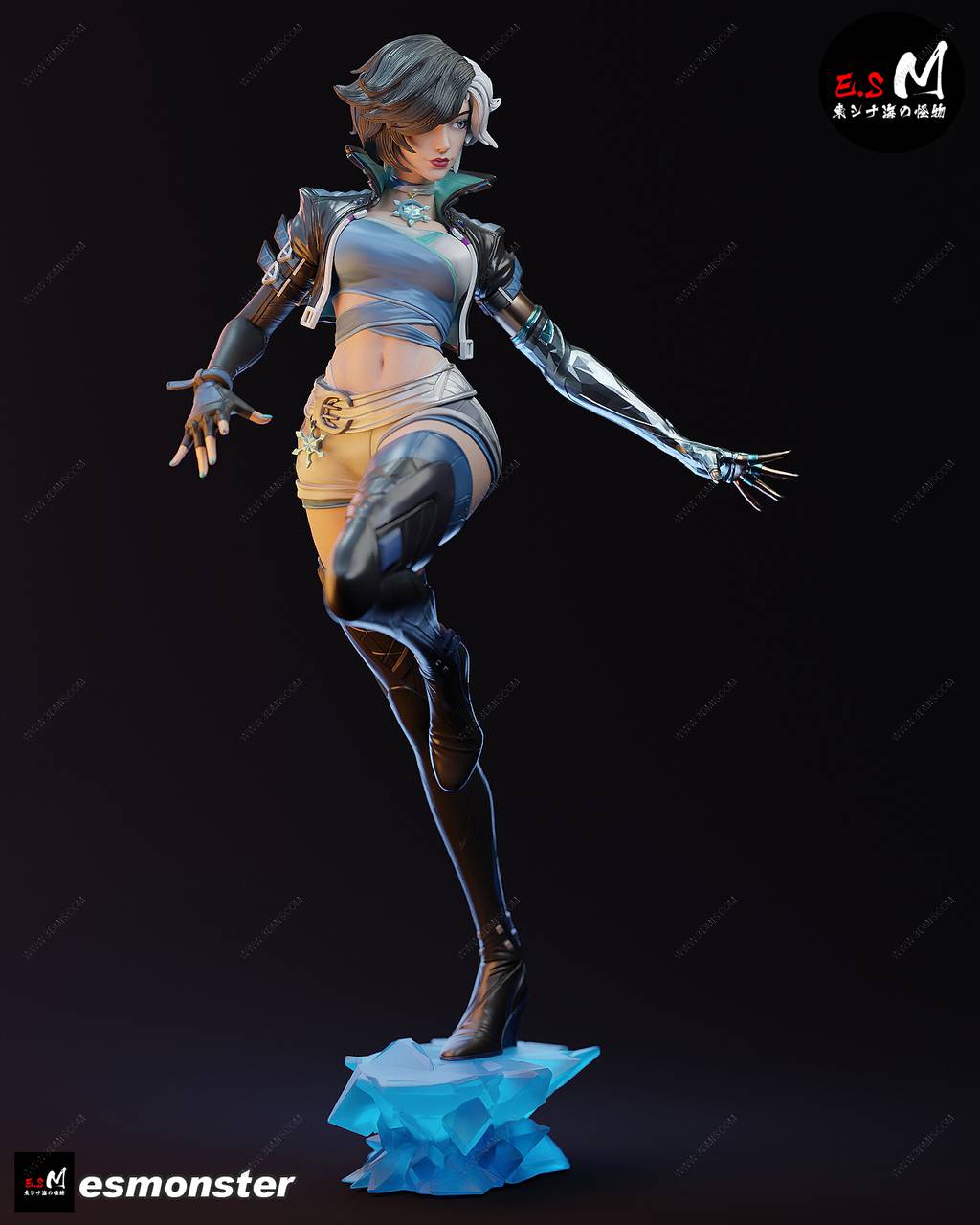 P站图纸印象馆 ESMonster 漫威 冰月花雪 ESMonster 漫威 冰月花雪