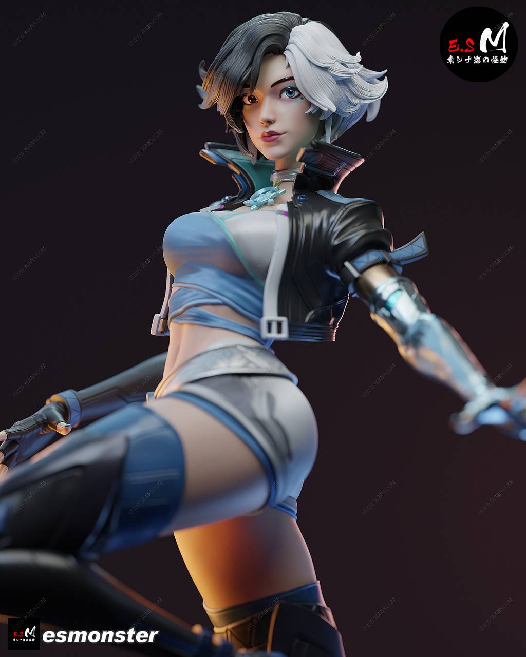 P站图纸印象馆 ESMonster 漫威 冰月花雪 ESMonster 漫威 冰月花雪