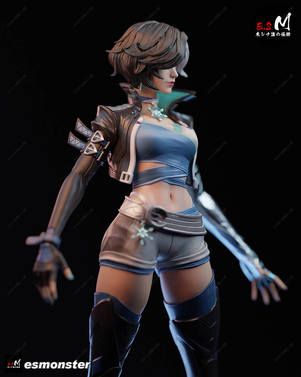 P站图纸印象馆 ESMonster 漫威 冰月花雪 ESMonster 漫威 冰月花雪