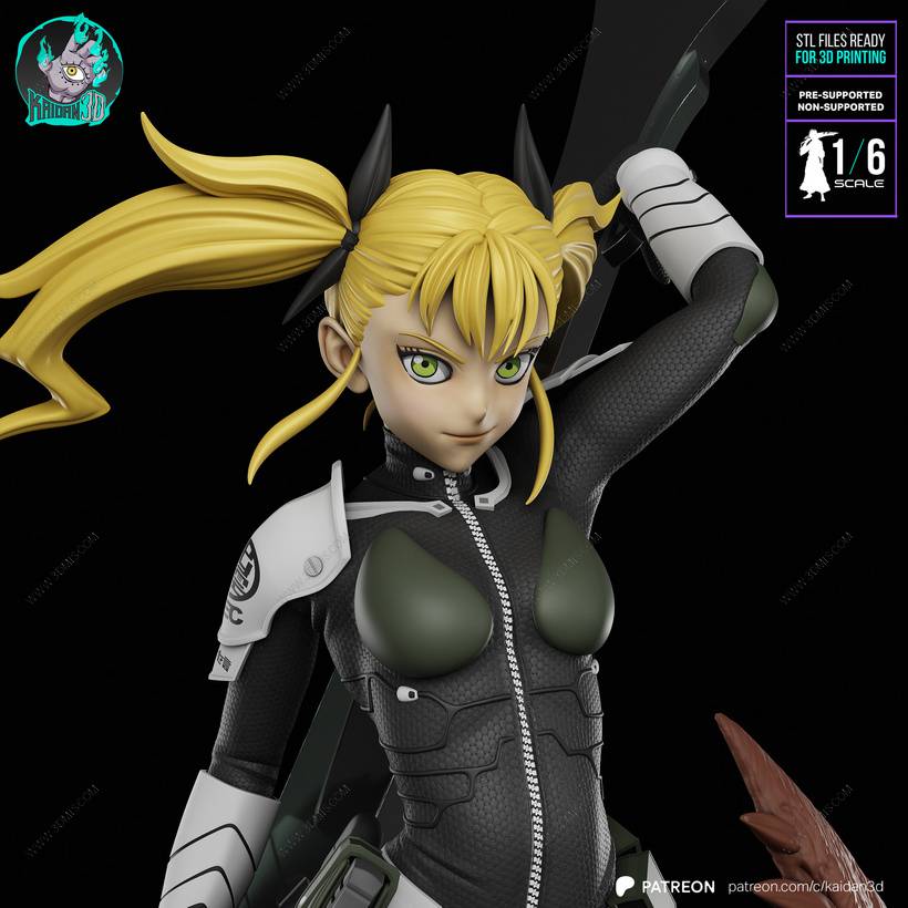 P站图纸印象馆 Kaidan 怪兽8号 四之宫奇可露 Kaidan 怪兽8号 四之宫奇可露