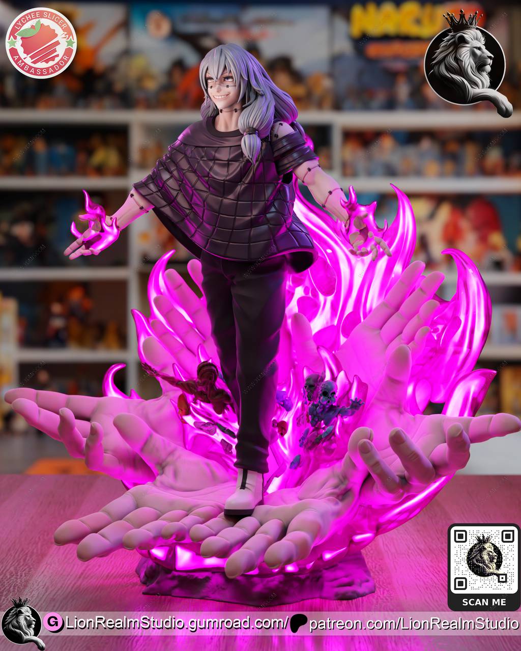 P站图纸印象馆 LionRealm 咒术回战 真人 LionRealm 咒术回战 真人