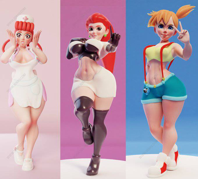 P站图纸印象馆 精灵宝可梦女孩 精灵宝可梦女孩