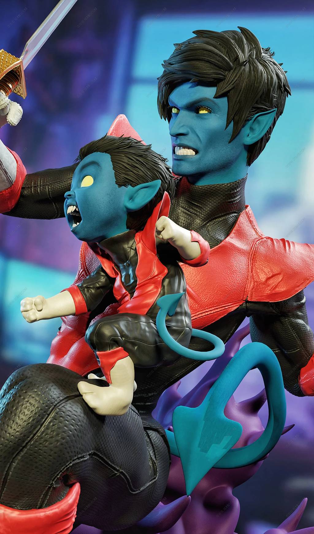 P站图纸印象馆 漫威 夜魔侠 漫威 夜魔侠