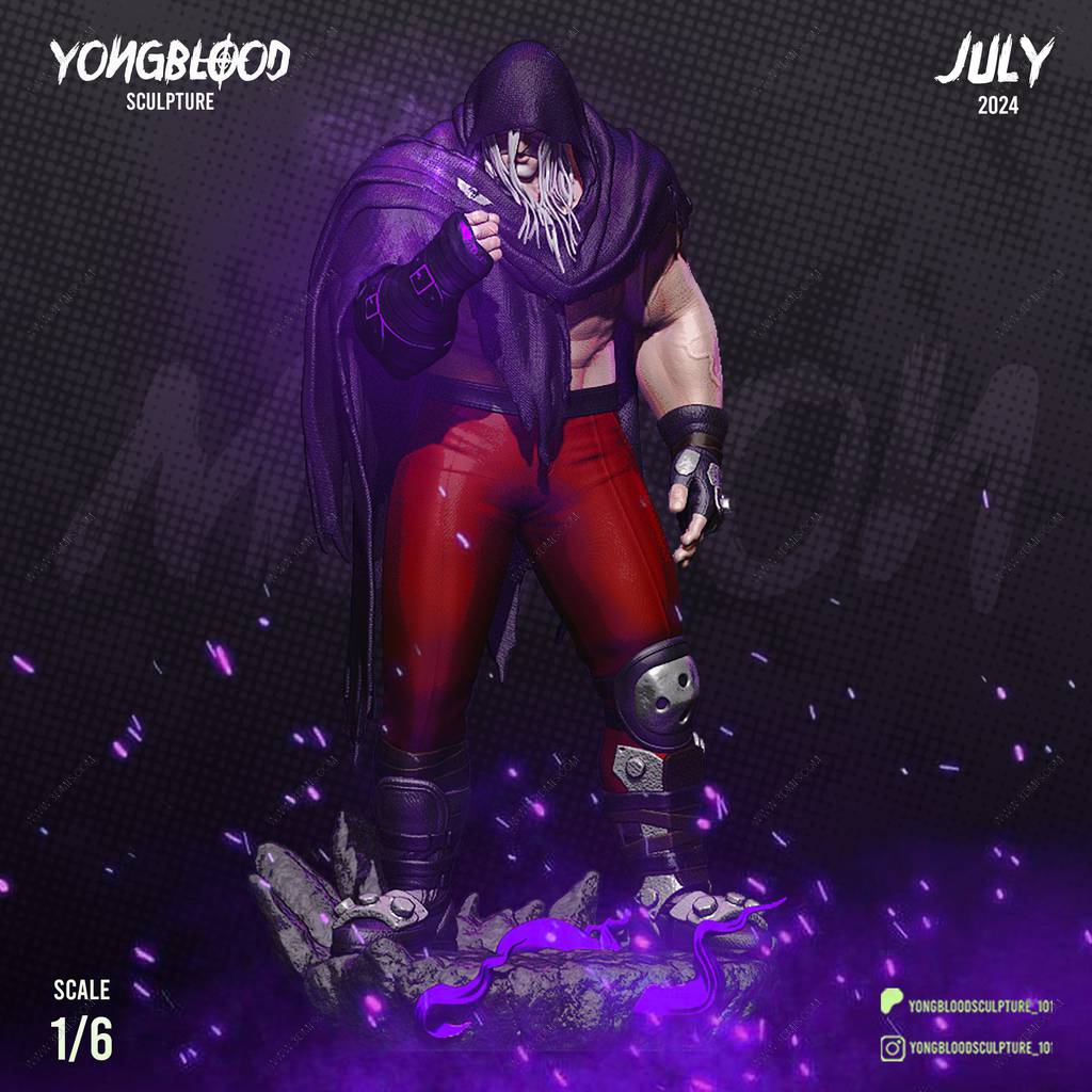 P站图纸印象馆 Yongblood Sculpture 街头霸王 将军拜森 Yongblood Sculpture 街头霸王 将军拜森