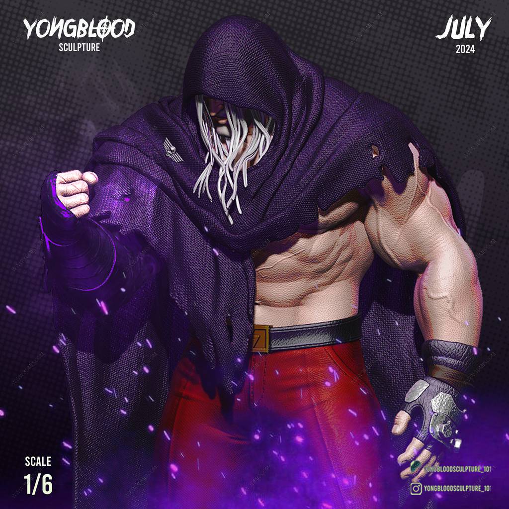 P站图纸印象馆 Yongblood Sculpture 街头霸王 将军拜森 Yongblood Sculpture 街头霸王 将军拜森