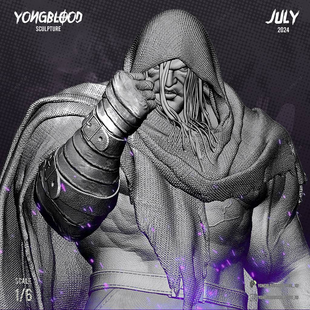 P站图纸印象馆 Yongblood Sculpture 街头霸王 将军拜森 Yongblood Sculpture 街头霸王 将军拜森