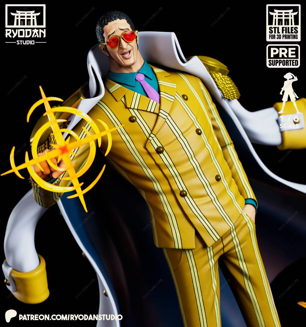 P站图纸印象馆 Ryodan 海贼王 黄猿 Ryodan 海贼王 黄猿