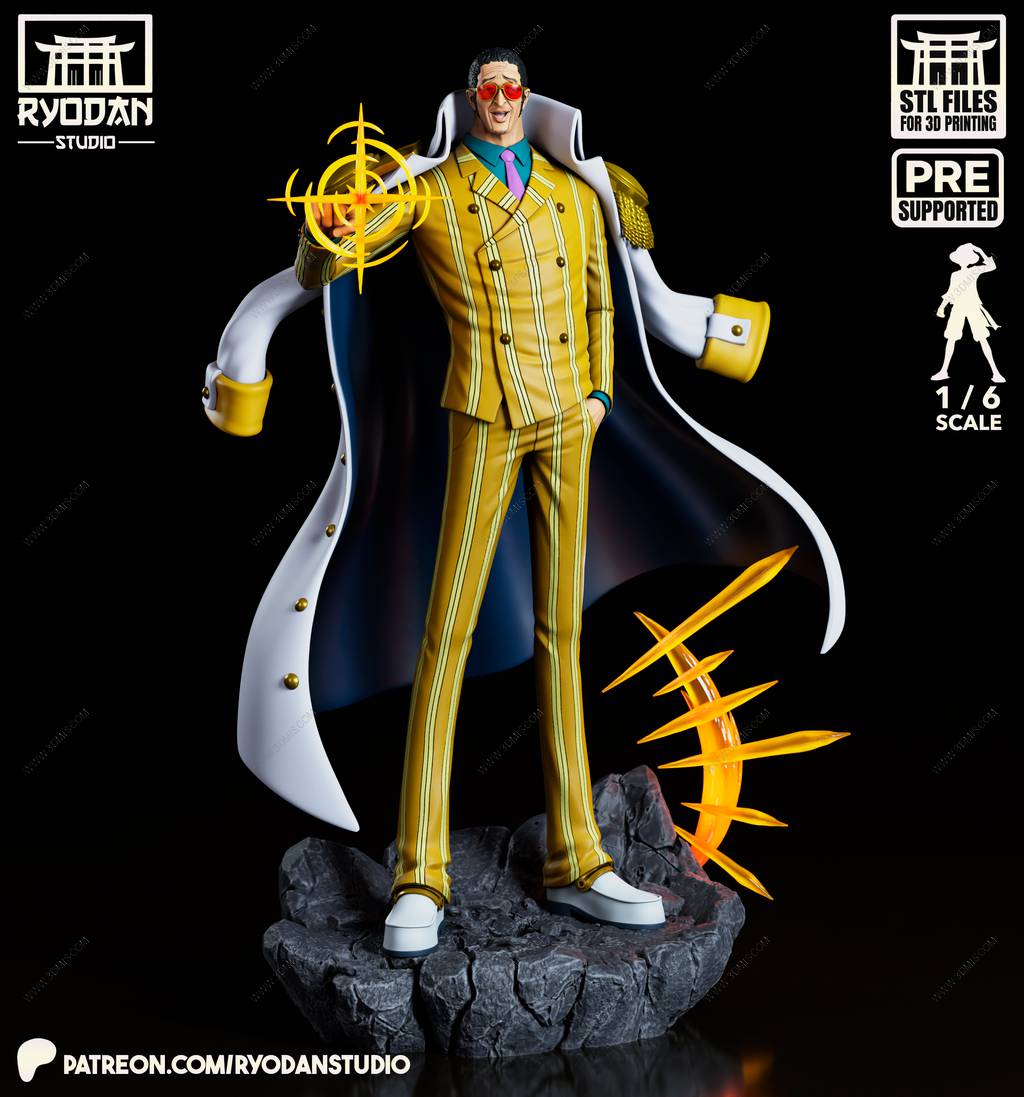 P站图纸印象馆 Ryodan 海贼王 黄猿 Ryodan 海贼王 黄猿