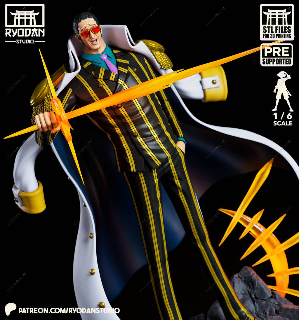 P站图纸印象馆 Ryodan 海贼王 黄猿 Ryodan 海贼王 黄猿