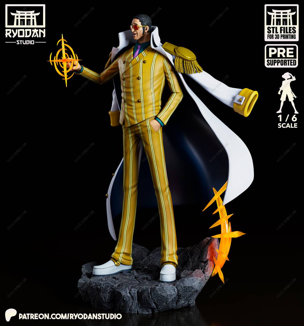 P站图纸印象馆 Ryodan 海贼王 黄猿 Ryodan 海贼王 黄猿