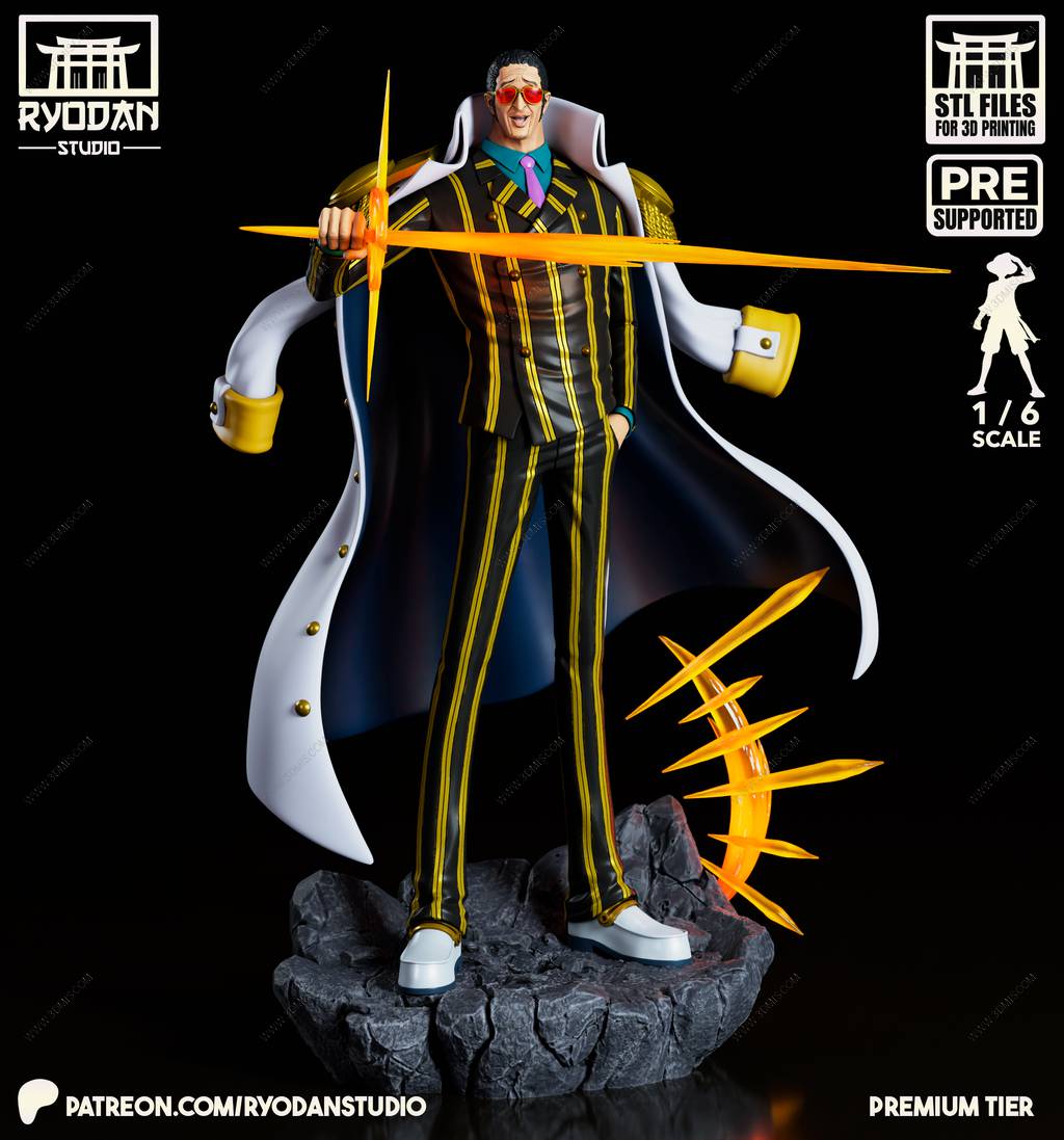 P站图纸印象馆 Ryodan 海贼王 黄猿 Ryodan 海贼王 黄猿