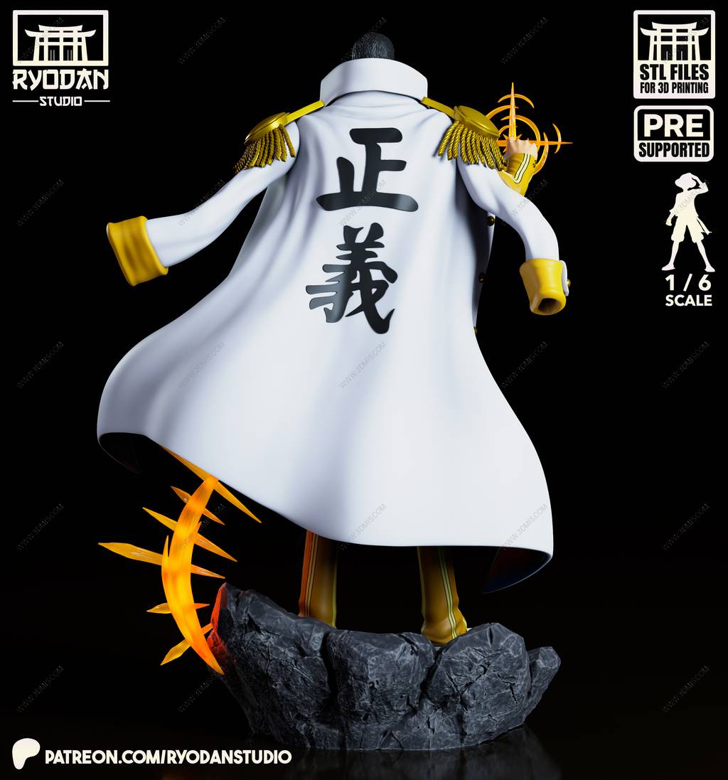 P站图纸印象馆 Ryodan 海贼王 黄猿 Ryodan 海贼王 黄猿