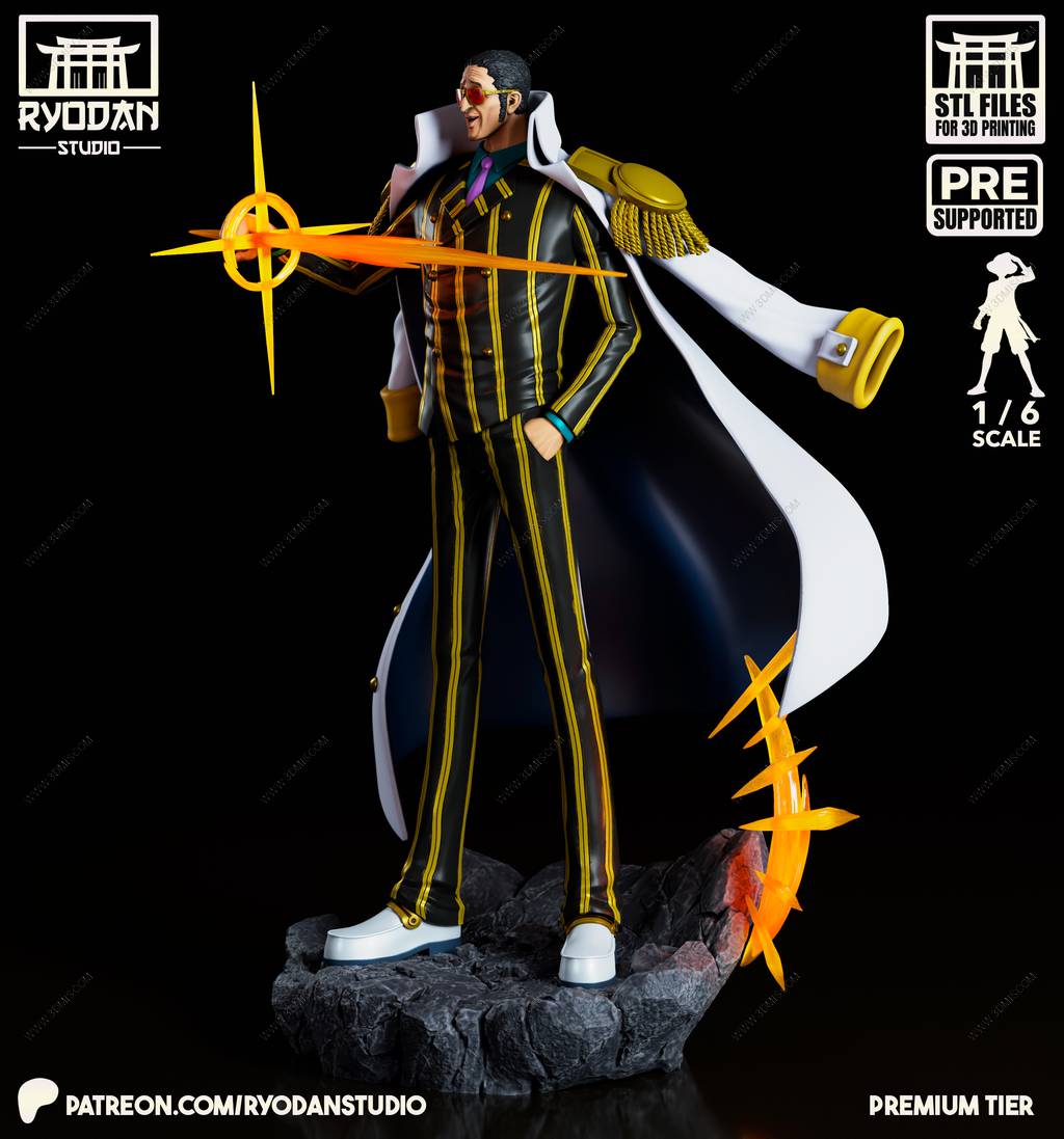 P站图纸印象馆 Ryodan 海贼王 黄猿 Ryodan 海贼王 黄猿